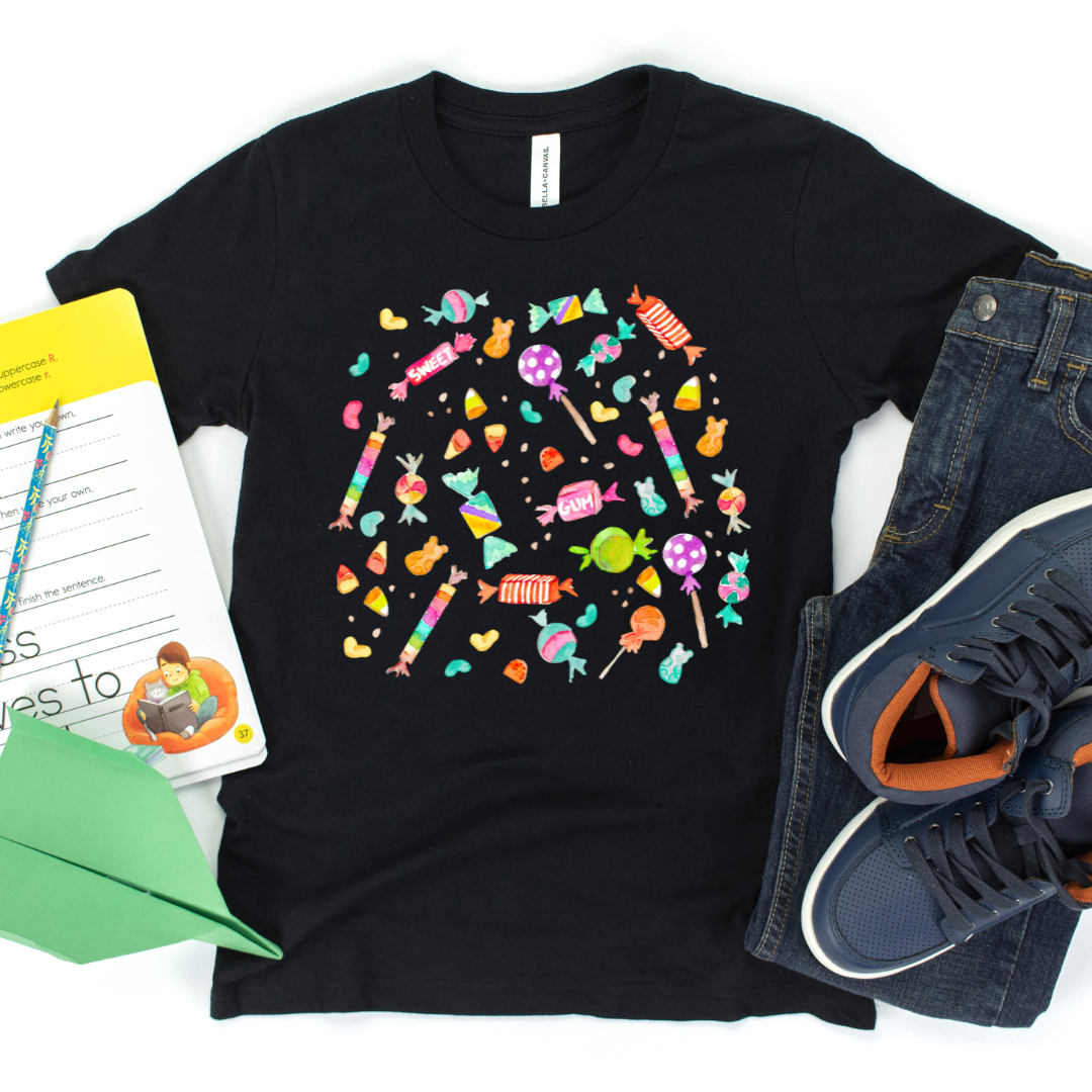 Sweet Treats Kids Shirt - Black