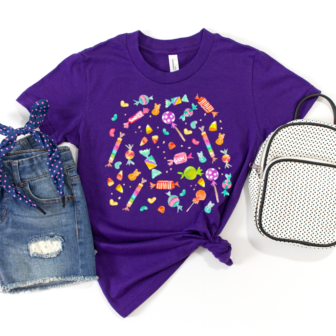 Sweet Treats Kids Shirt - Purple