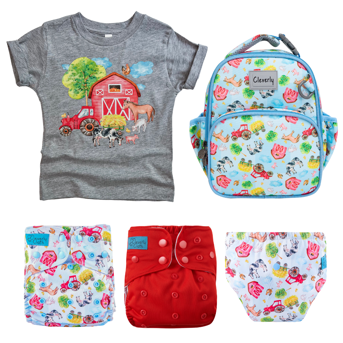 EIEIO Kids Shirt - Athletic Heather