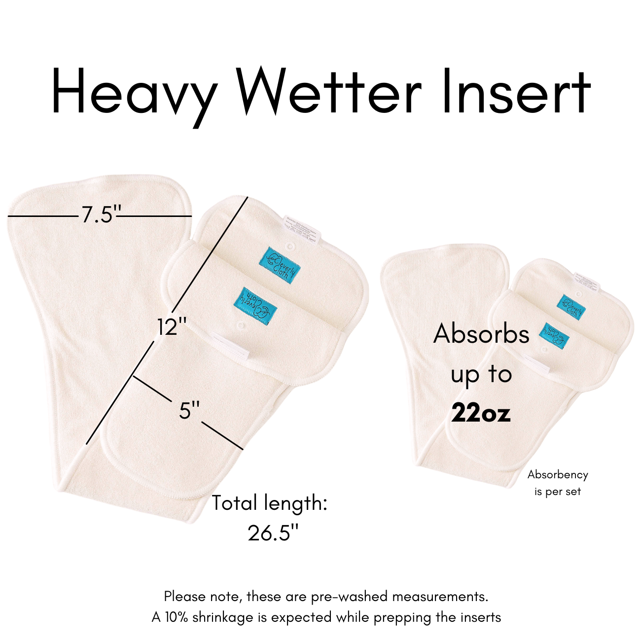Inserts for Pocket Diapers