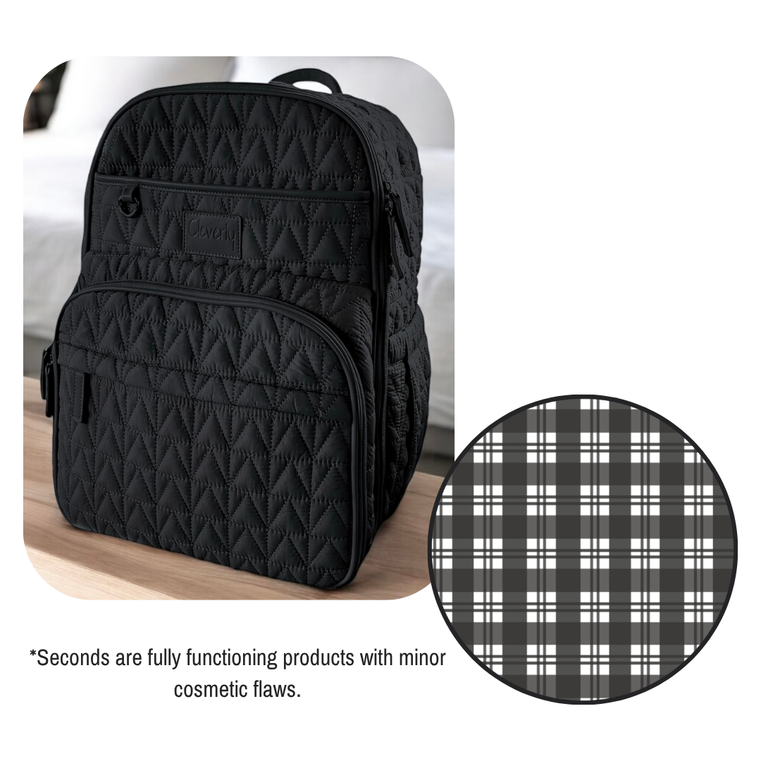 The Pack 2.0 Diaper Bag - Onyx + Cambridge