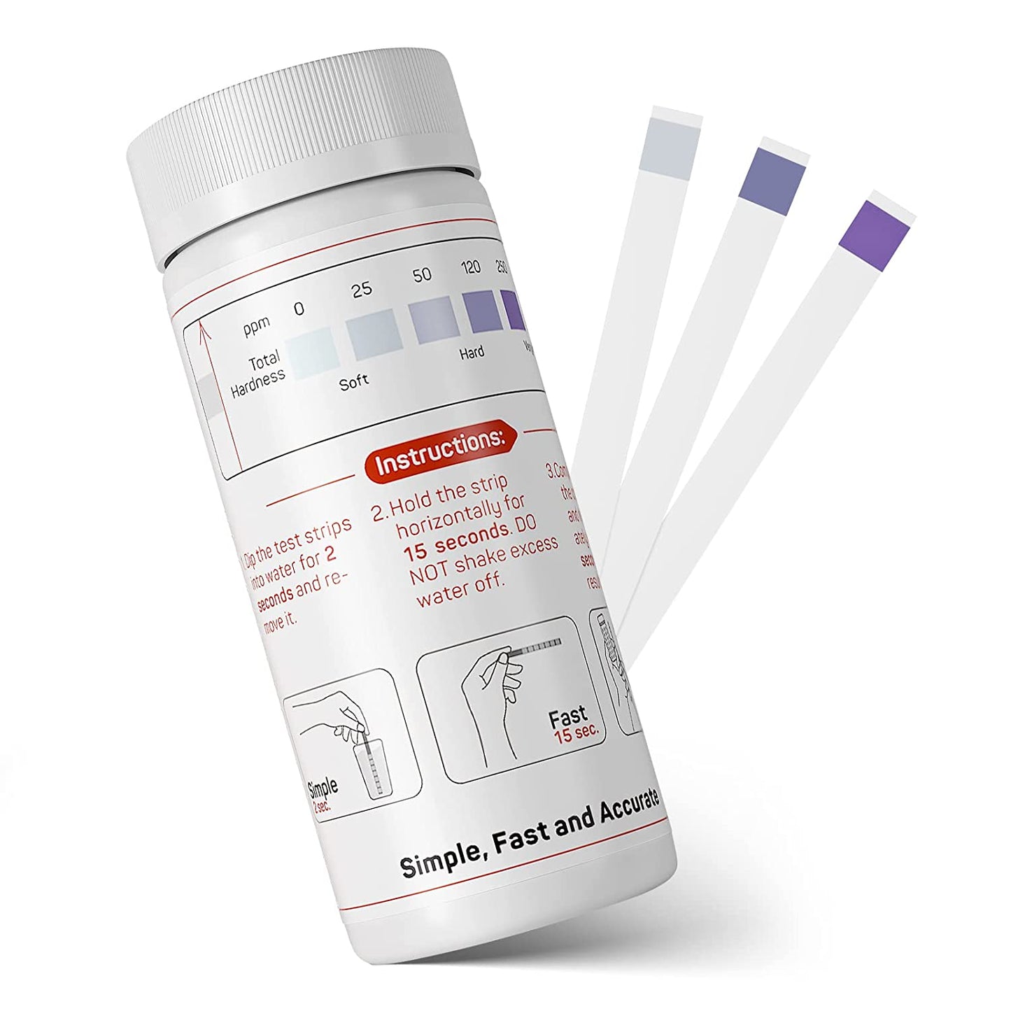 Water Hardness Test Strip - 2 pack