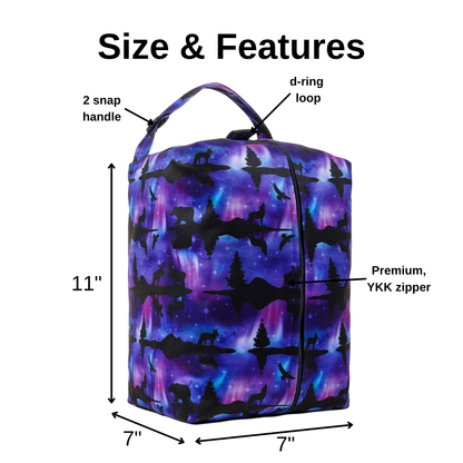 Diaper & Packing Pod - Aurora Nights