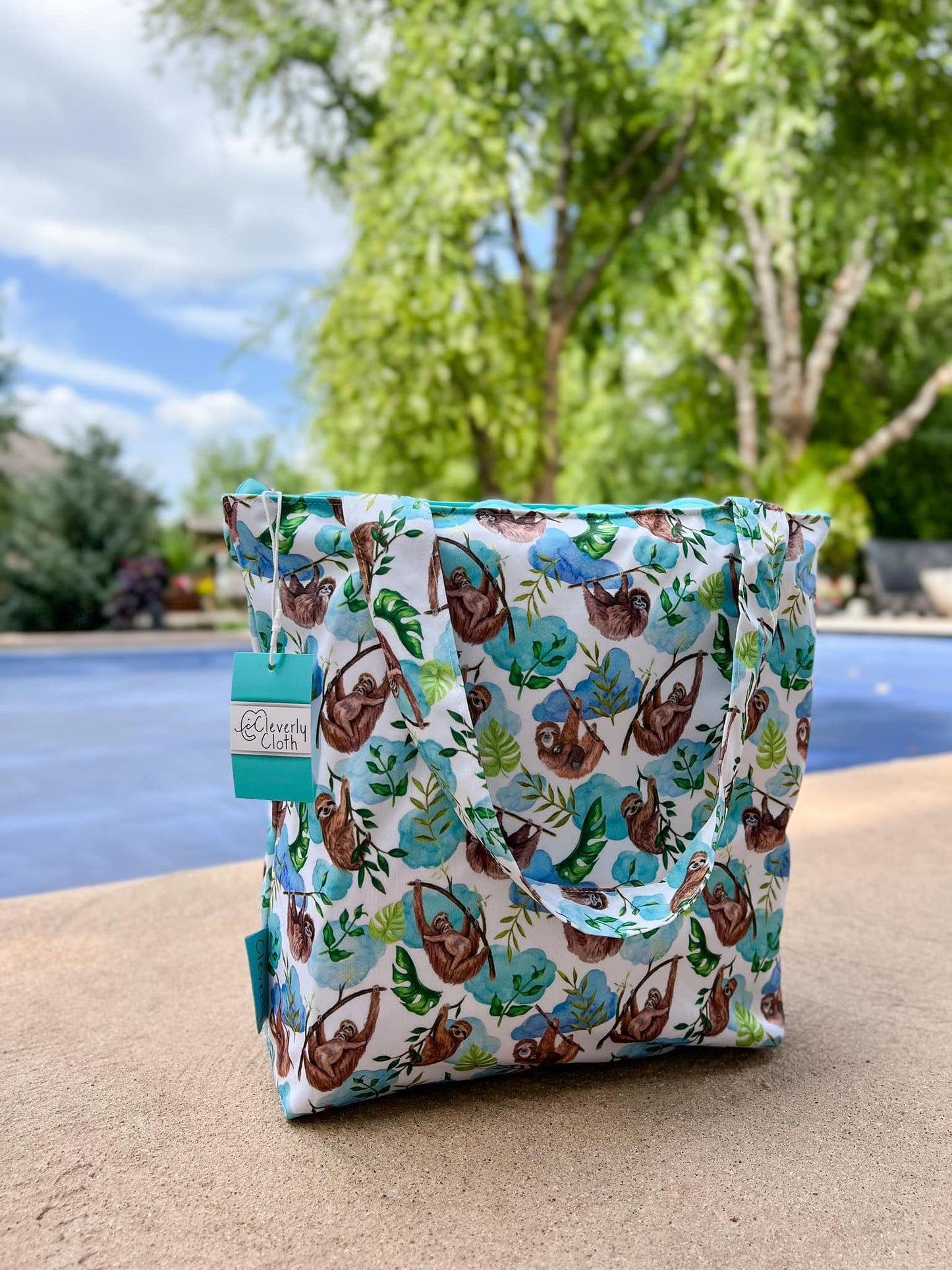 Carryall Zipper tote [SMALL]