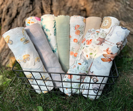 Muslin Swaddle Blanket [47x47]