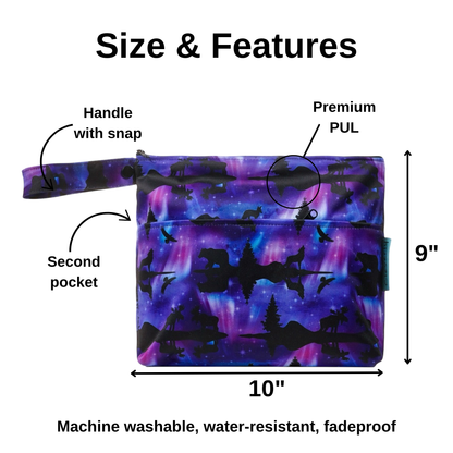 Wet/Dry Bag [SMALL] - Aurora Nights