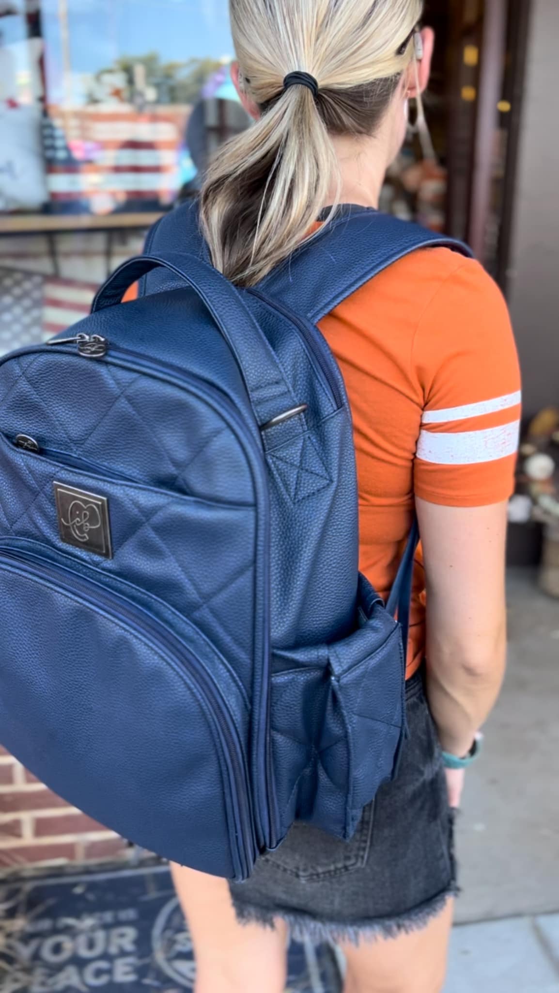 Ellie Backpack Diaper Bag