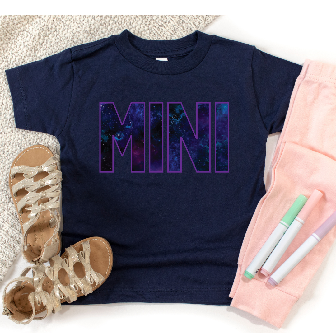 Aurora Mini Kids Shirt - Navy