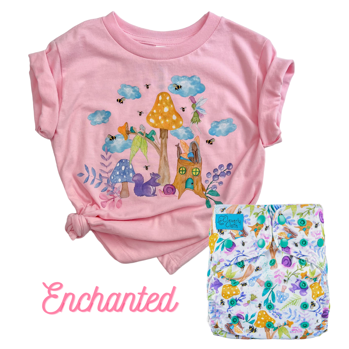 Enchanted Kids Shirt - Pink