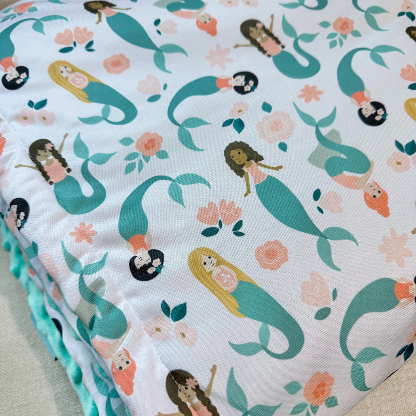 Minky Cuddle Blanket [60x60] - Marina
