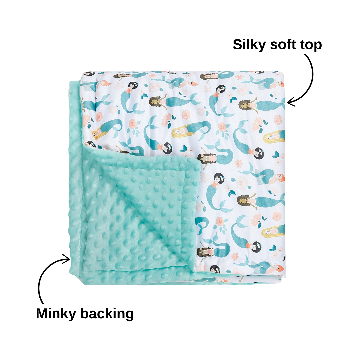 Minky Cuddle Blanket [60x60] - Marina