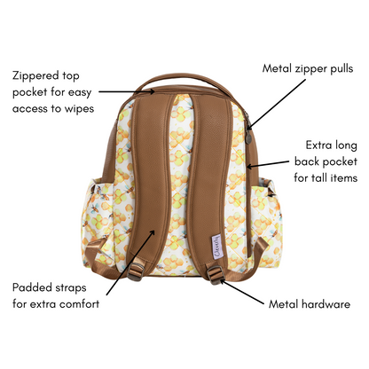 Ellie Backpack Diaper Bag