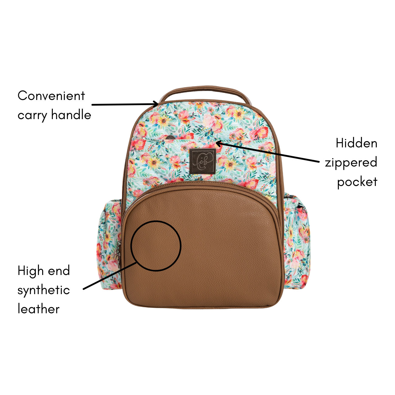 Ellie Backpack Diaper Bag