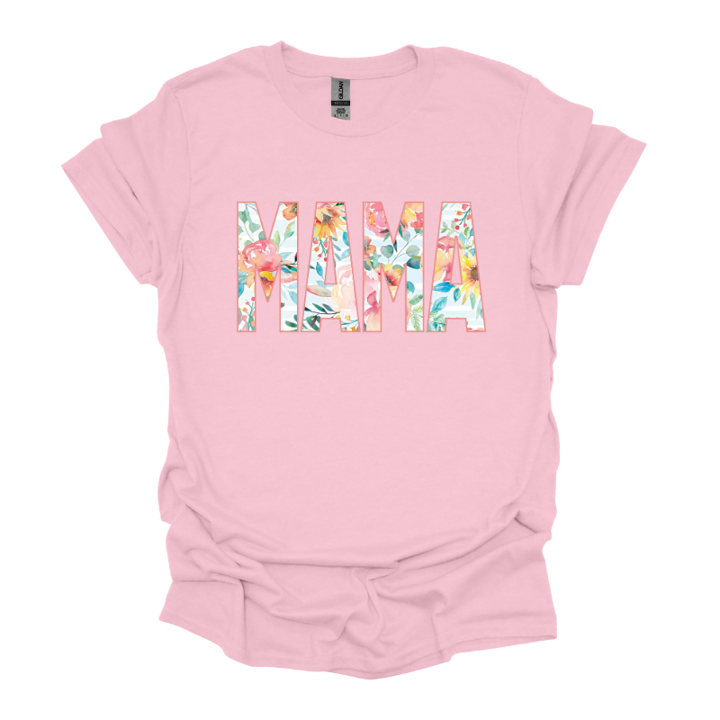 Olivia MAMA Adult Shirt - Pink