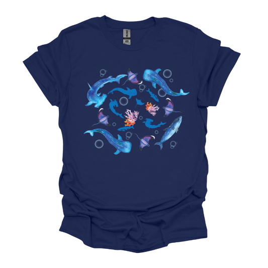 Umiko Adult Shirt - Navy