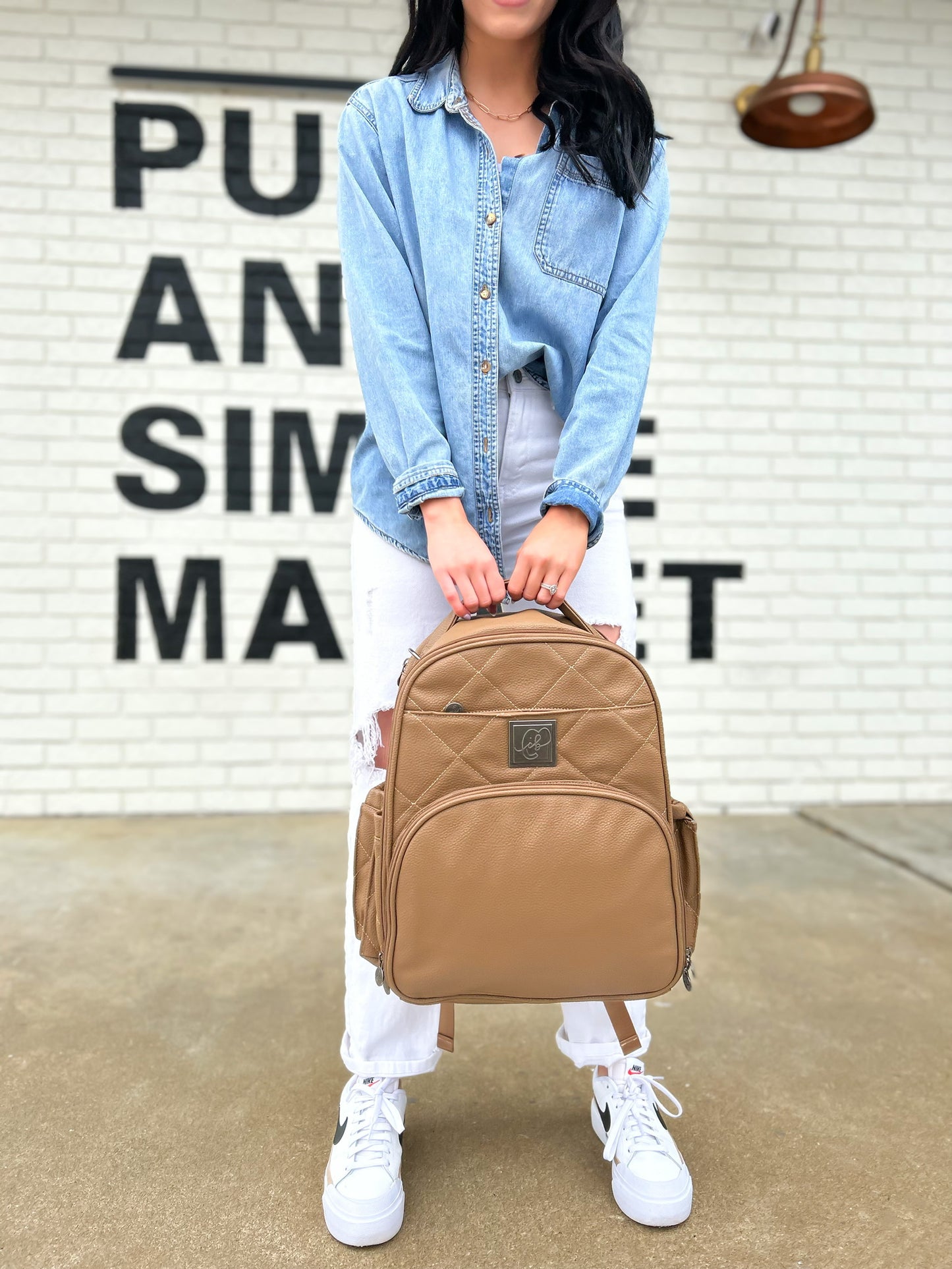 Ellie Backpack Diaper Bag