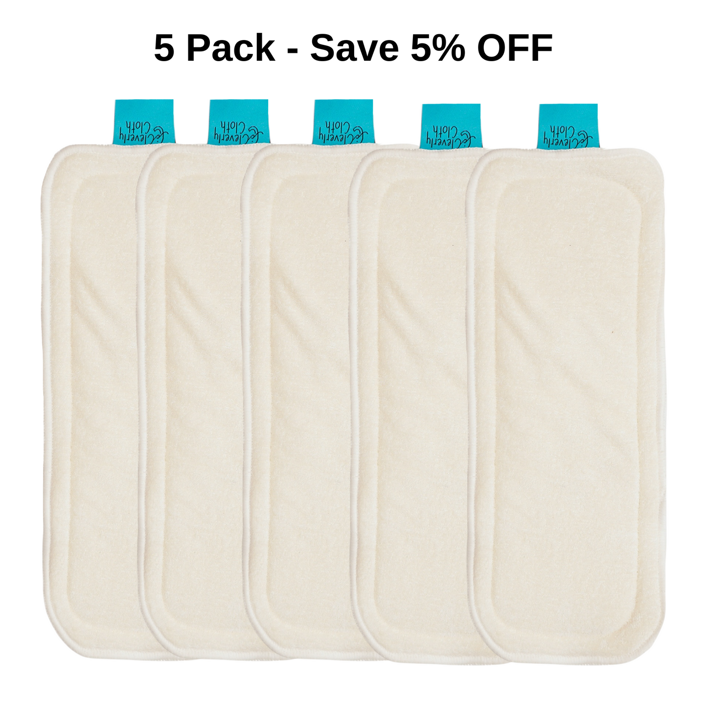 6 Layer Cloth Diaper Inserts
