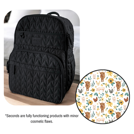 The Pack 2.0 Diaper Bag - Onyx + Scotty