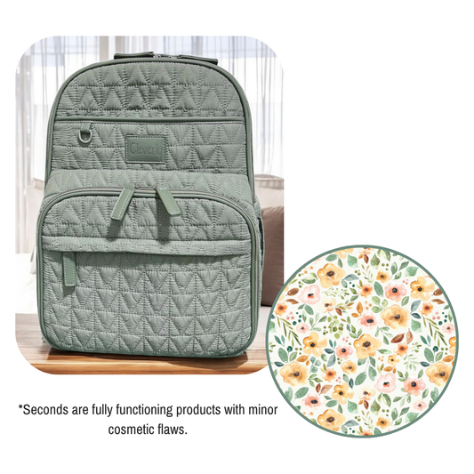The Pack 2.0 Diaper Bag - Sage + Autumn Bloom
