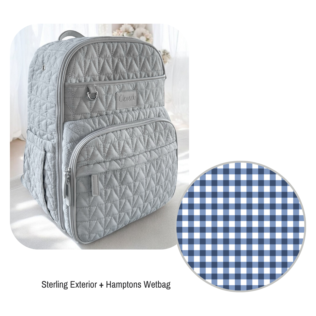 The Pack 2.0 Diaper Bag - Sterling + Hamptons