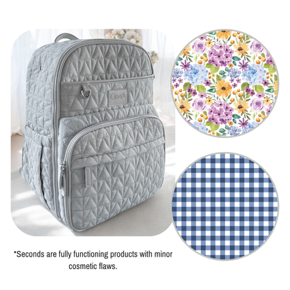 The Pack 2.0 Diaper Bag - Sterling + Meadows & Hamptons