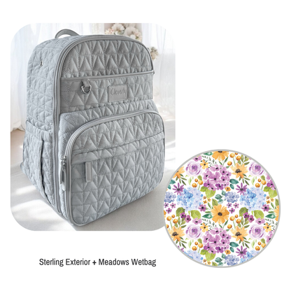 The Pack 2.0 Diaper Bag - Sterling + Meadows