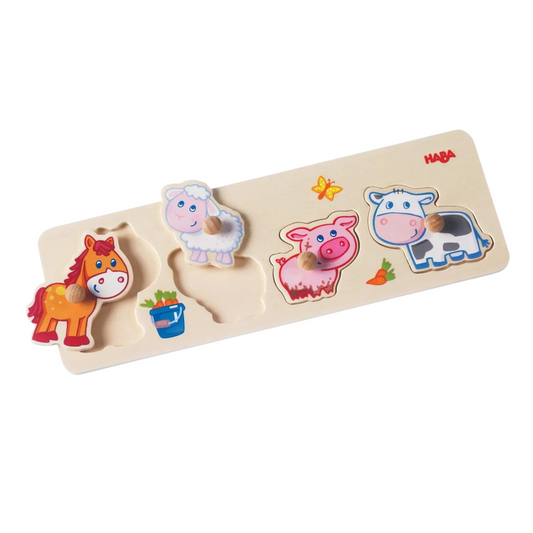 Baby Farm Animals Clutching Puzzle
